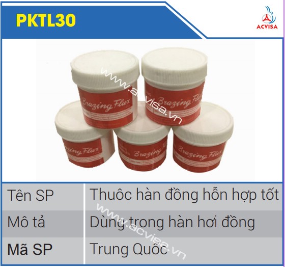 Thuốc hàn đồng hỗn hợp tốt PKTL30