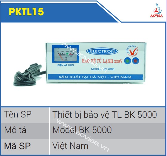 Thiết bị bảo vệ TL BK 3000 - 5000 PKTL15