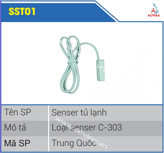 Senser tủ lạnh loại senser C - 303 SST01