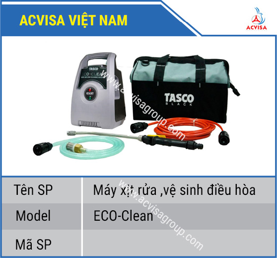 Máy xịt rửa, vệ sinh điều hòa Tasco