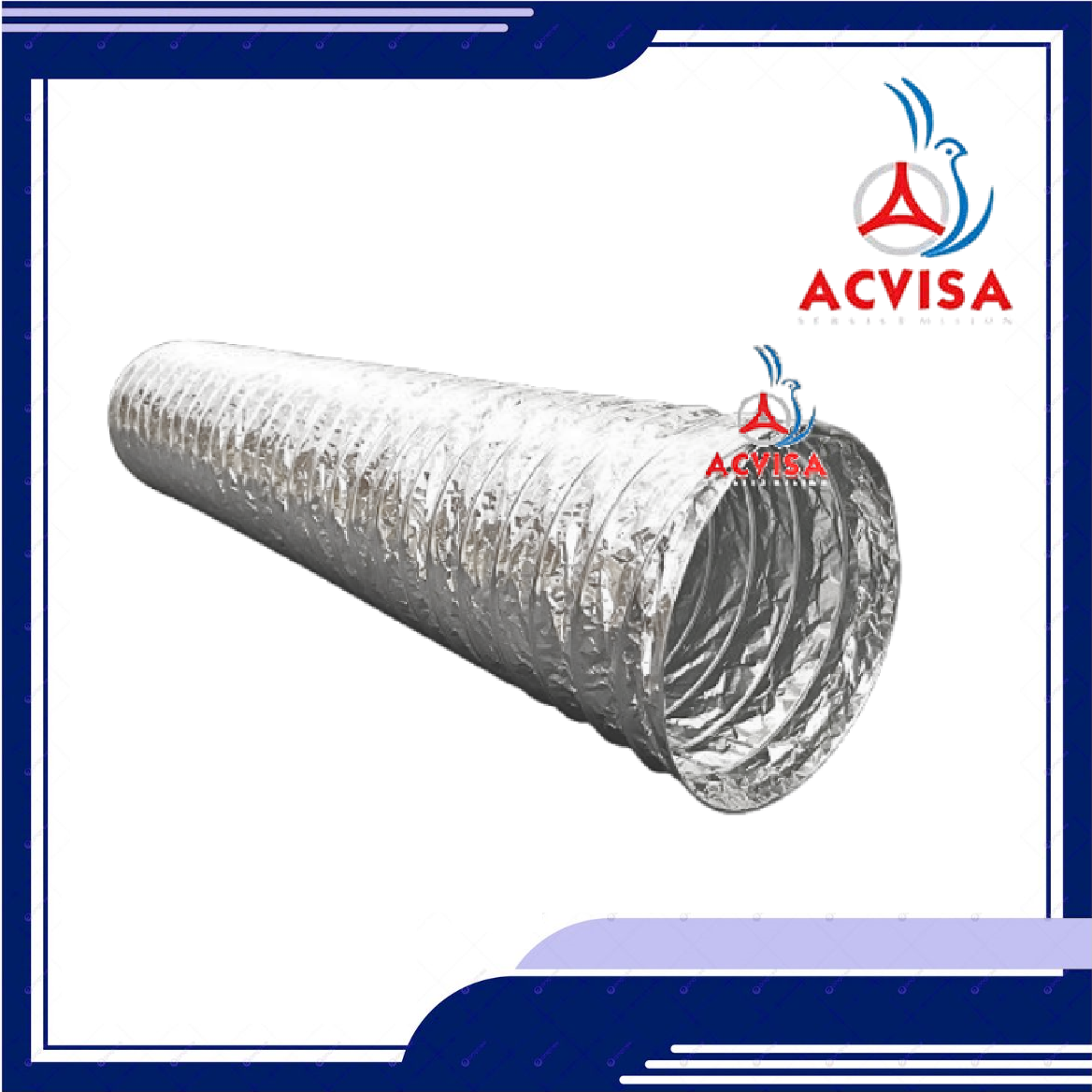 Ống gió mềm nhôm chống cháy ACD C0 Ø100