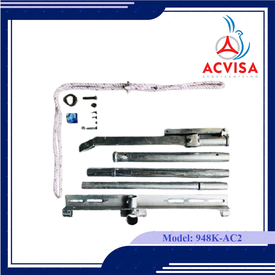 Bộ cần cẩu mạ kẽm Model 948K-AC2