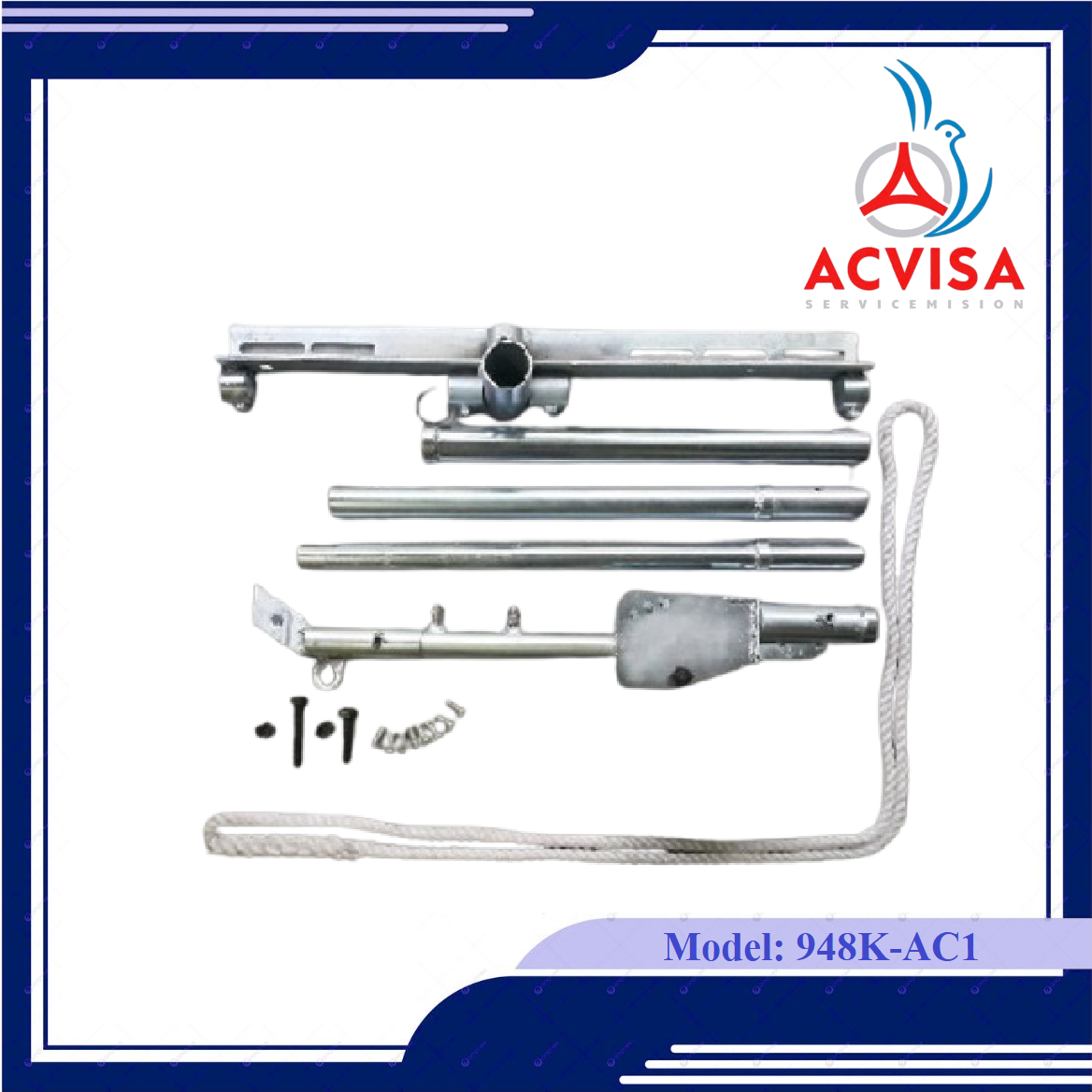 Bộ cần cẩu mạ kẽm ACVISA Model: 948K-AC1
