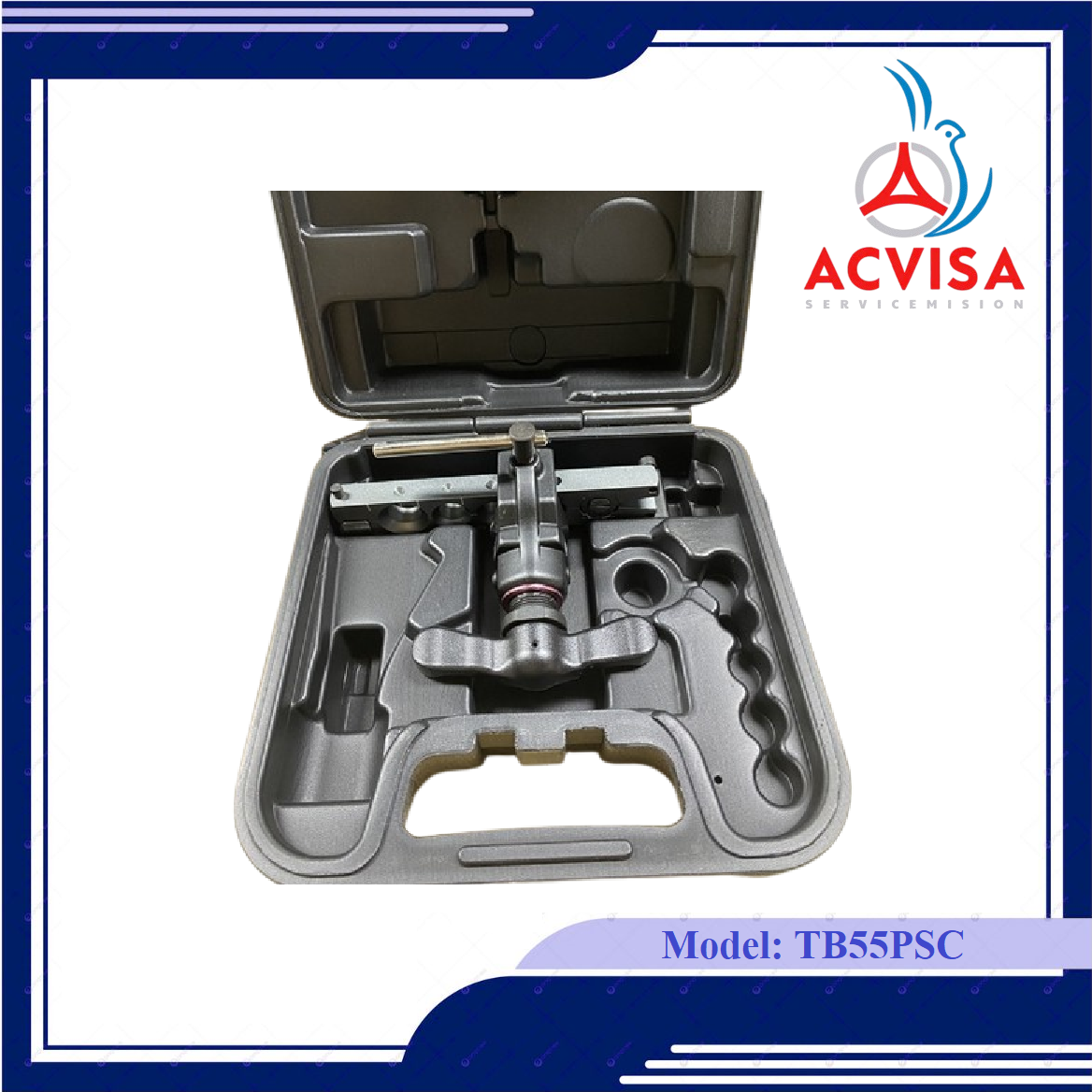 Combo Loe ống và hộp đựng Tasco TB55PSC