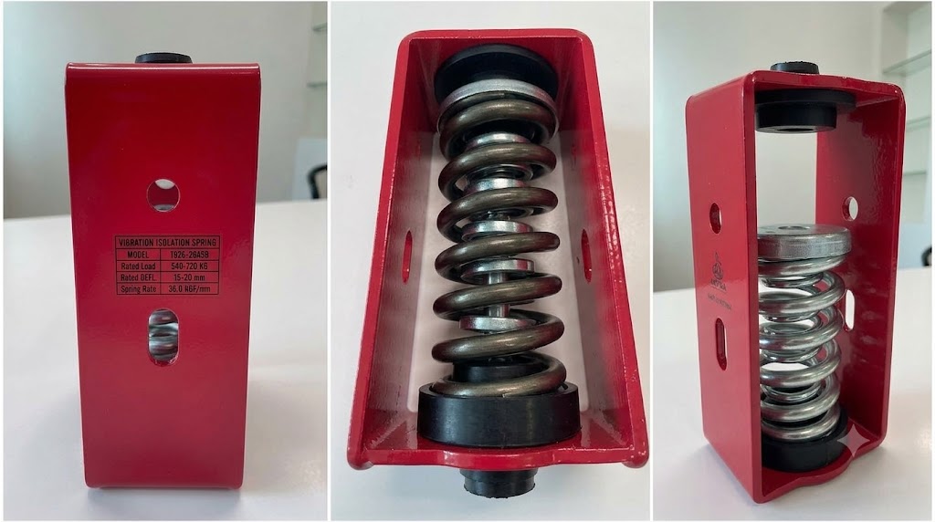 Lò xo giảm chấn rung động Model: T925-26A5B (480 - 640Kg)